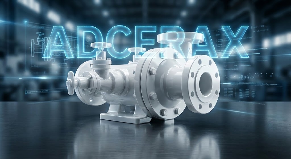 High-precision zirconia ceramic advanced engineering components dramatic lighting