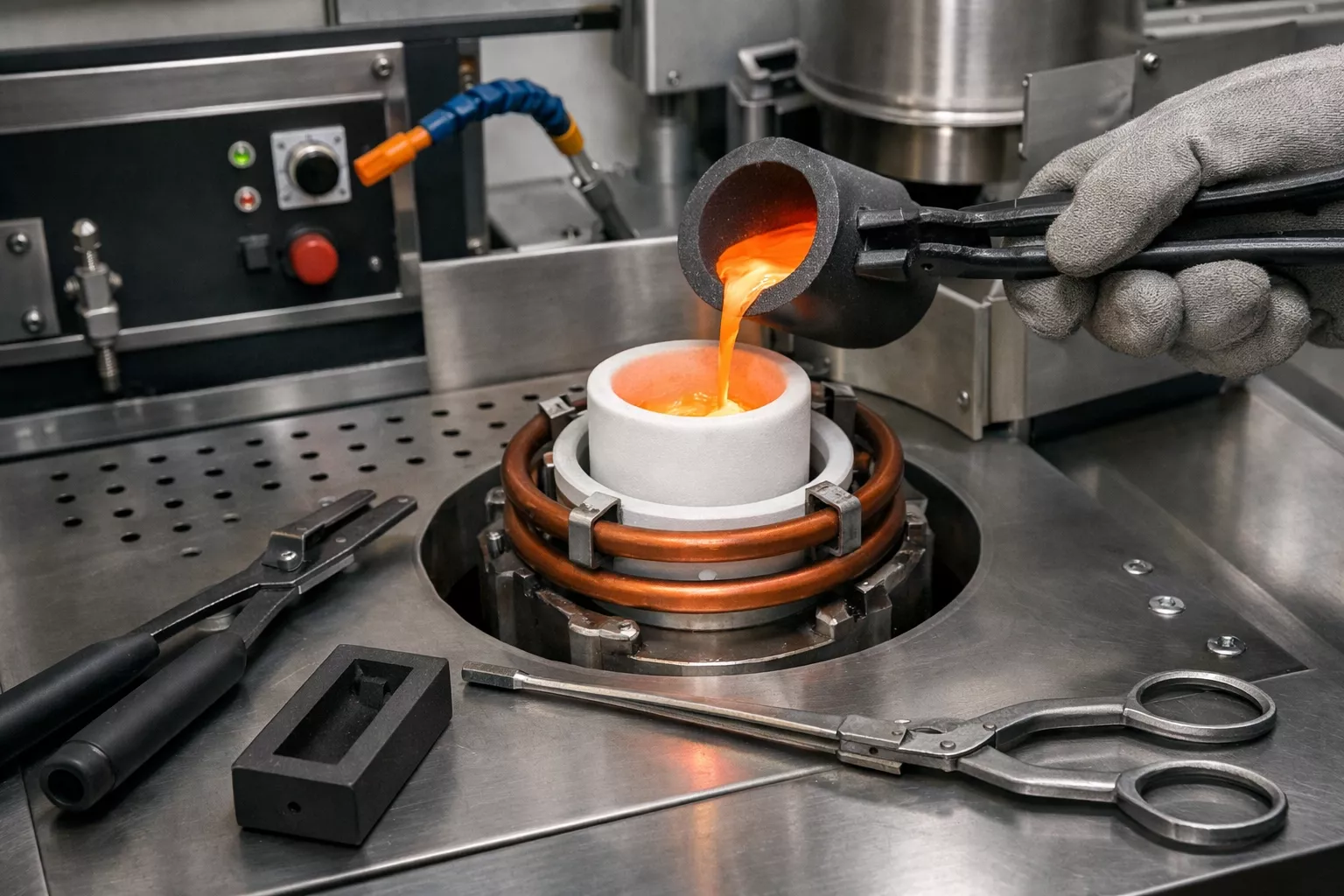 Preventing Zirconia Crucible Failure in Melting and Casting Operations