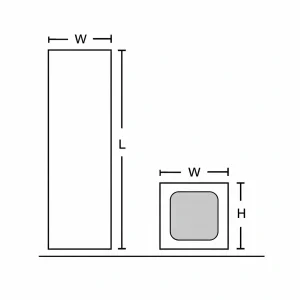 Square Alumina Ceramic Air Bearing Guide Rail