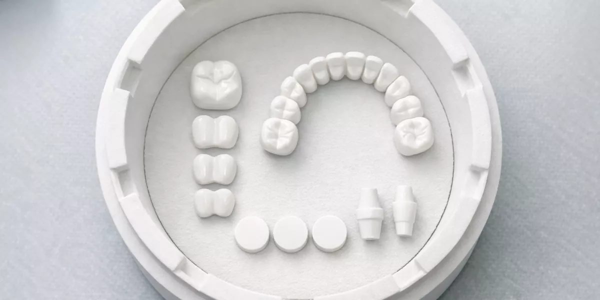 top view zirconia sintering crucible part spacing