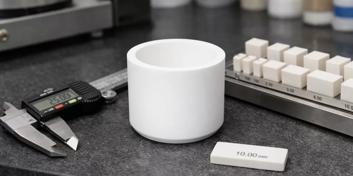 zirconia sintering crucible base flatness evaluation