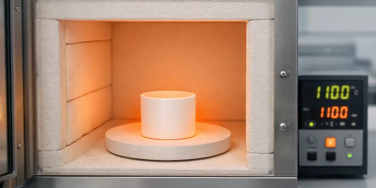 zirconia sintering crucible controlled heating application