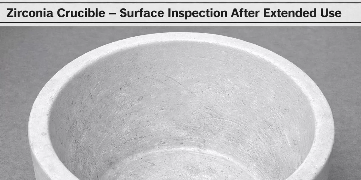 zirconia sintering crucible surface stability after long service zirconia sintering crucible surface stability after long service