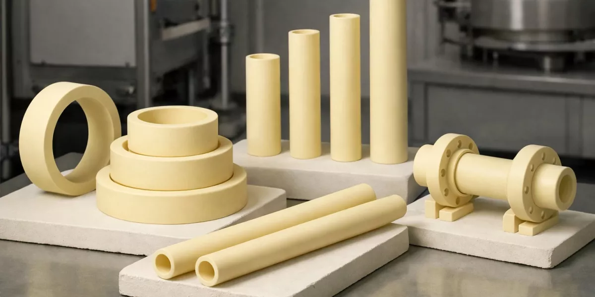 CSZ zirconia ceramic parts in high temperature industrial unit CSZ zirconia ceramic parts in high temperature industrial unit