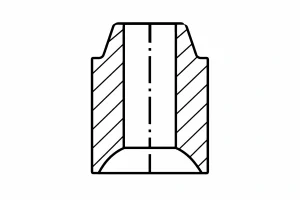 Type 2 alumina fish spine beads