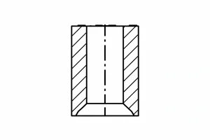 Type 3 alumina fish spine beads