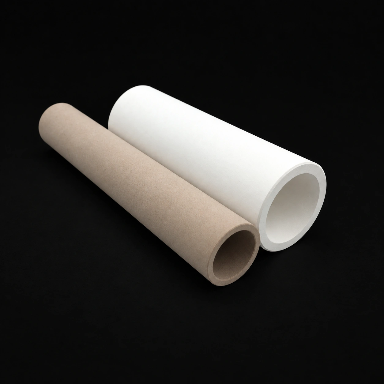 Ceramic tubes in different sizes