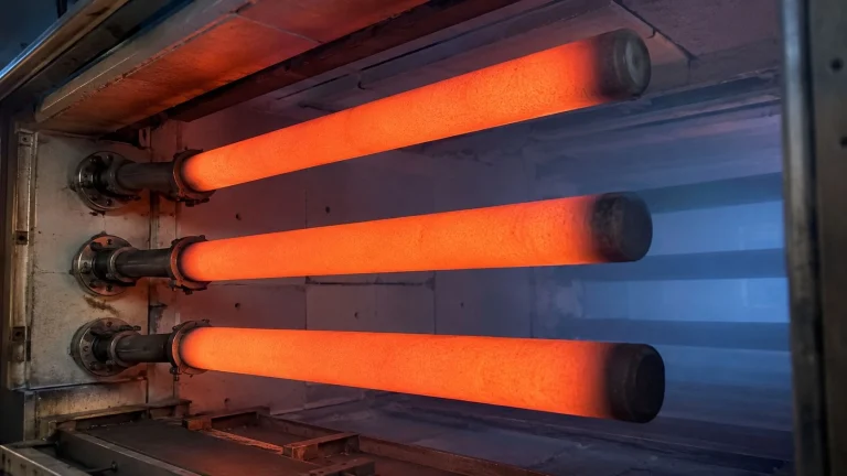 SiC silicon carbide radiant tubes galvanizing line furnace CGL continuous annealing radiant heating zone ceramic industrial