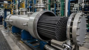 silicon carbide SiC shell and tube heat exchanger ceramic tubes chemical plant specialty chemicals service