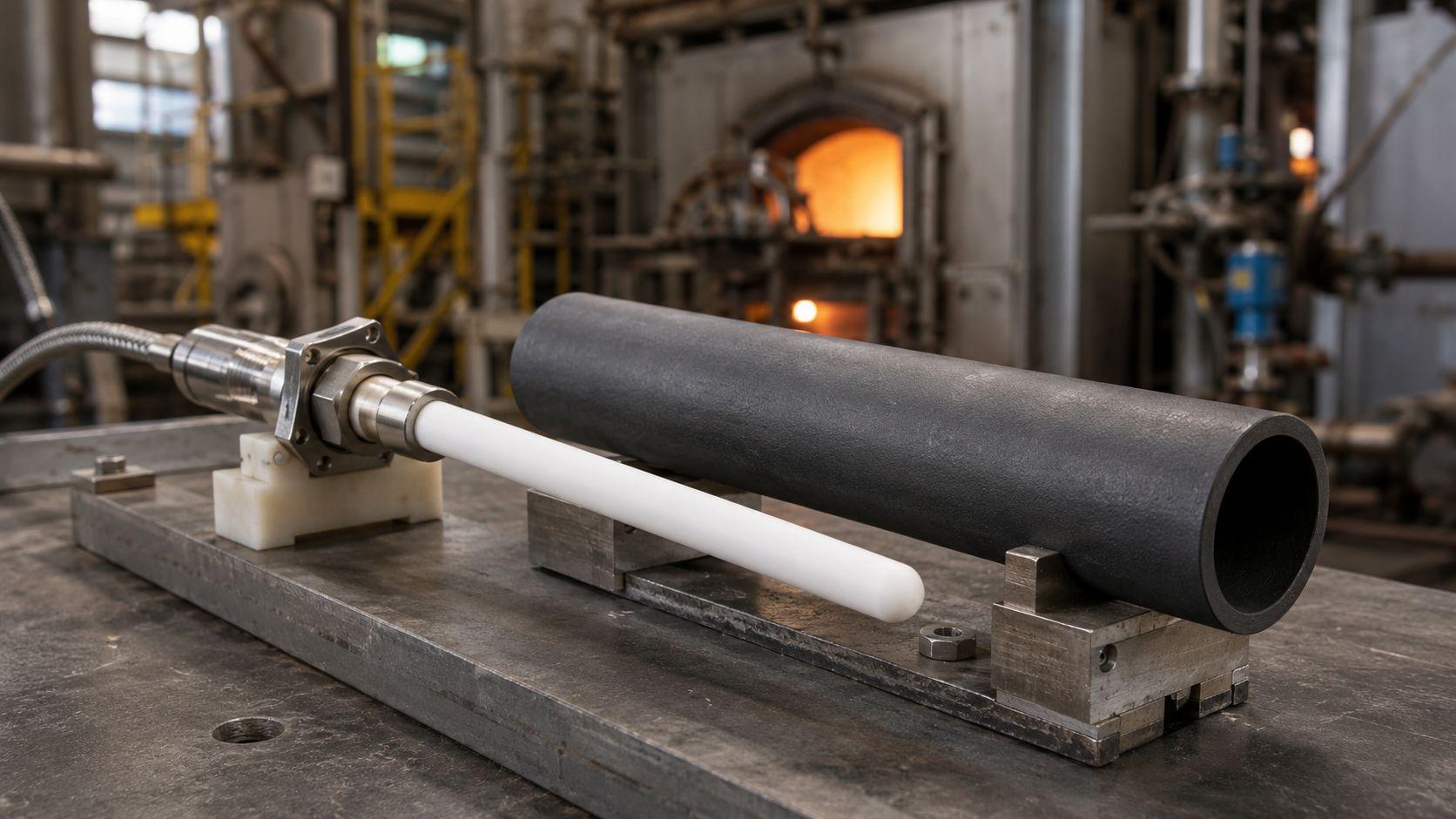 alumina tube protection thermocouple SiC silicon carbide process tube harsh environment comparison industrial application