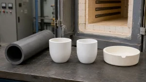 furnace ceramic material selection alumina SiC zirconia BN silicon nitride mullite decision tree high temperature furnace components engineering