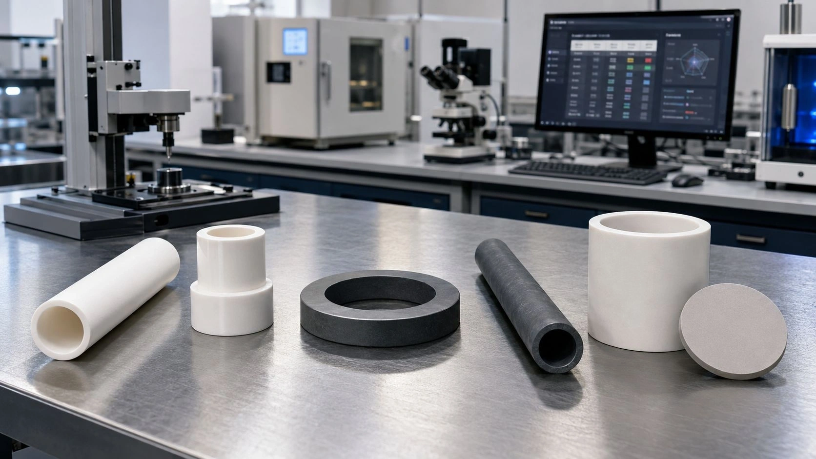 2026 advanced ceramics engineering reference alumina zirconia silicon carbide BN silicon nitride AlN material selection failure mode RFQ custom ceramic parts