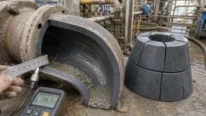 silicon carbide liners slurry transport SiC liner tube cyclone liner elbow liner abrasive slurry particle wear erosion corrosion pipeline wear protection