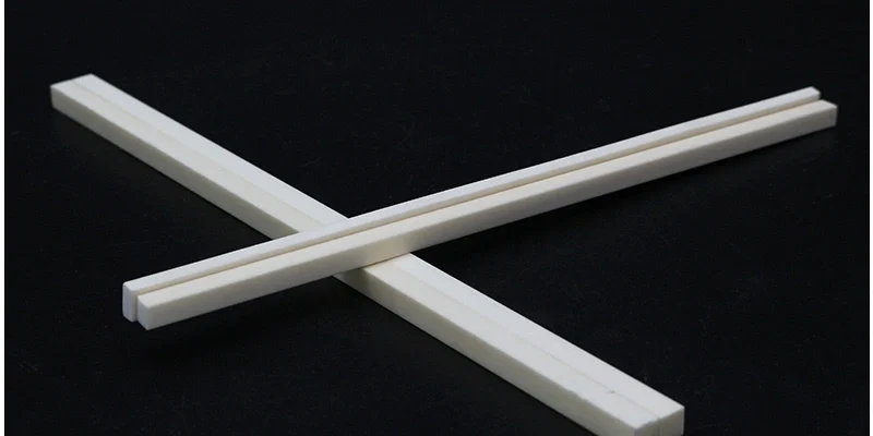 10mm alumina ceramic rod – straight cut