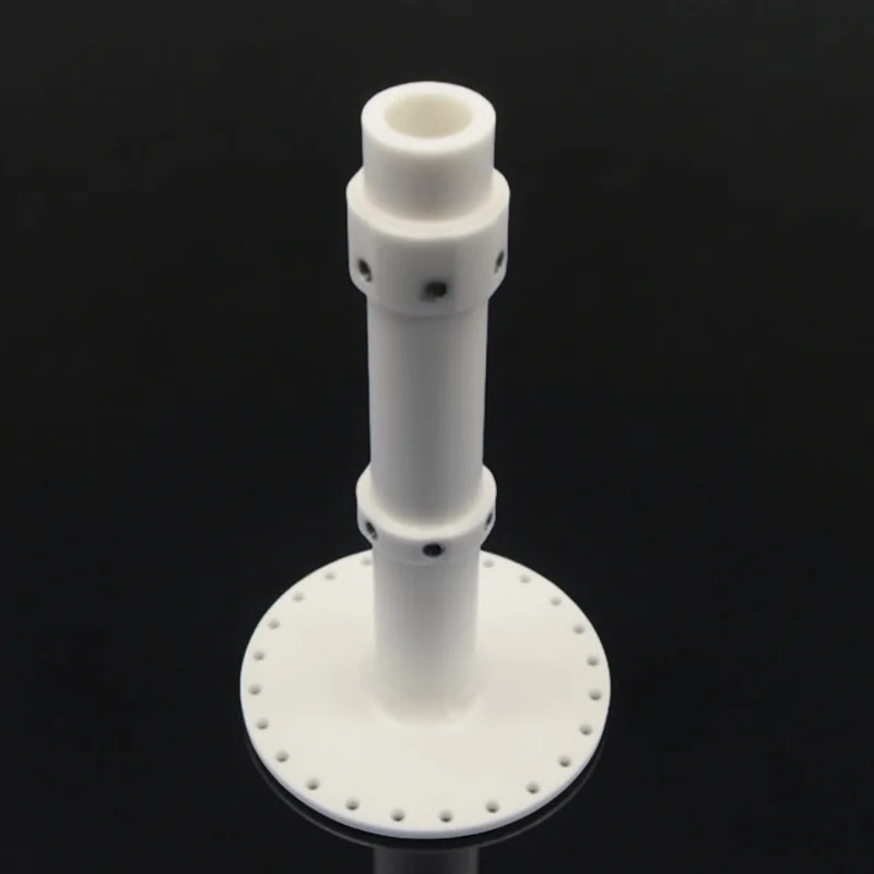 Alumina Ceramic Support Shaft – Front View