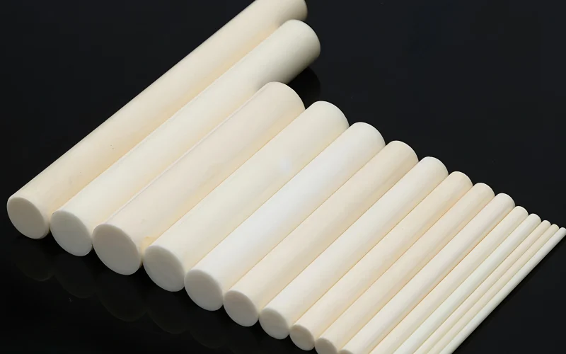 Oxidation-resistant alumina rods used as thermal support inside furnace