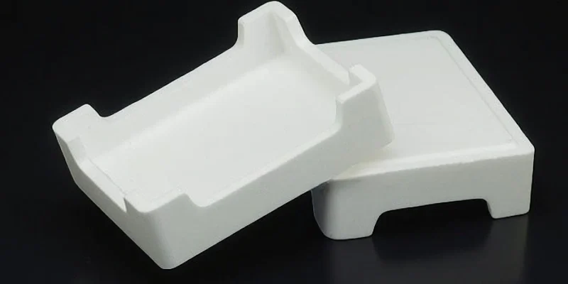 industrial ceramic tray vs metal tray