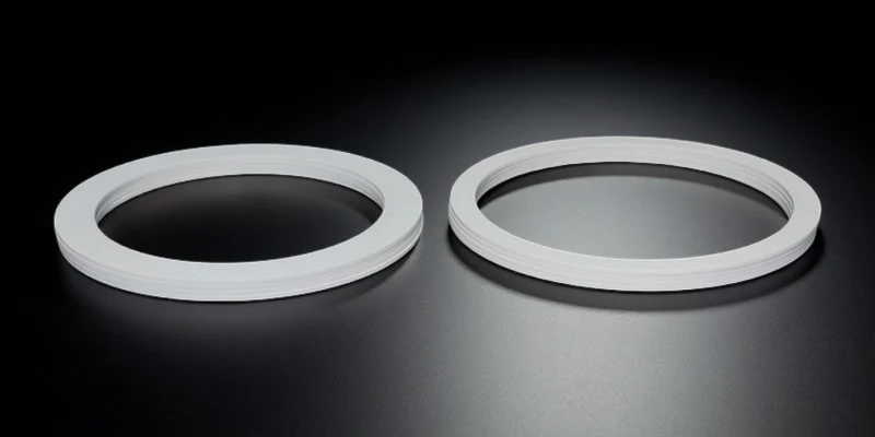 High-purity alumina ceramic seal ring for vacuum systems