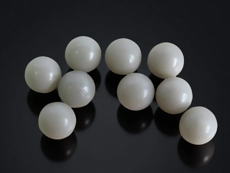 10mm aluminum nitride ceramic ball with polished surface