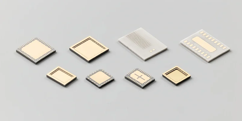 Aluminum Nitride Ceramic Packaging Substrates with Custom Metallization Patterns