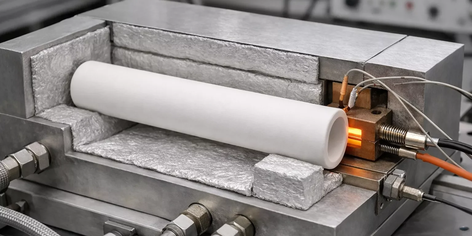 BN ceramic tube applied in EV thermal isolation components