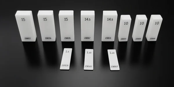ceramic gauge blocks high density alumina lab calibration