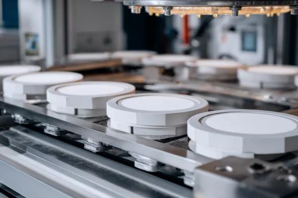 Ceramic components used in semiconductor thermal processing furnaces