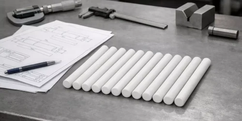 Consistent ceramic rods representing stable and repeatable production routes