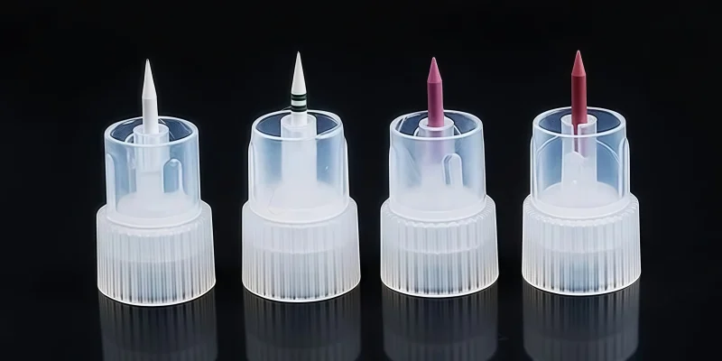 Alumina ceramic capillary cross-section for microfluidic use