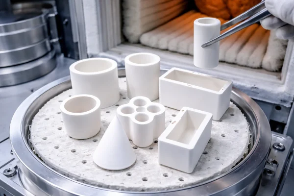 Custom-Geometry Alumina Crucible for High-Temperature Materials Research