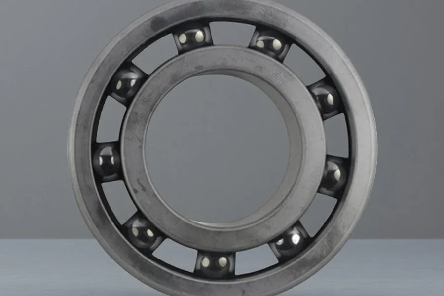 Custom silicon carbide thrust bearing for corrosive chemical pump applications