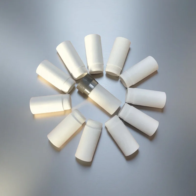 Customized Alumina Single Bore Tube Front View