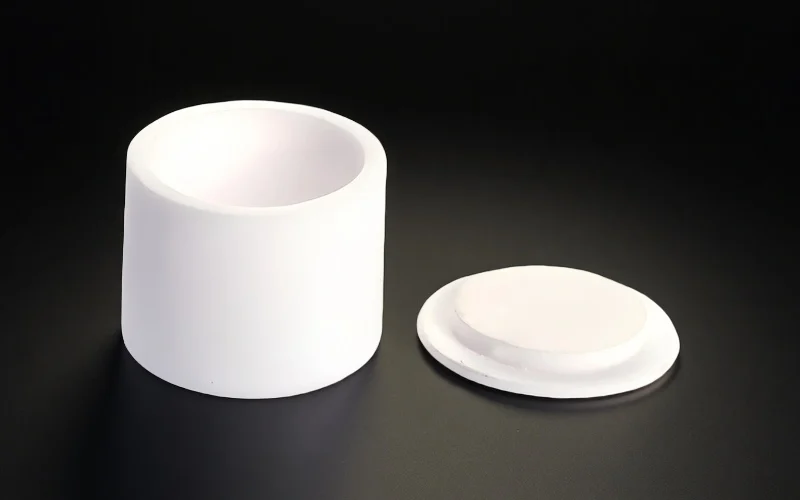 dsc alumina crucibles 70 µL flat-bottom pan with lid