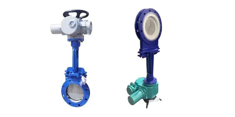 Electric Zirconia Gate Valve with Automated control for hygienic process isolation