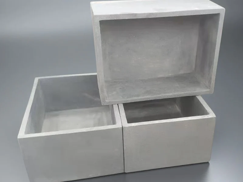 SiC crucible used in high-temperature furnace for powder metallurgy
