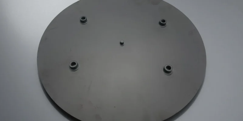 High thermal conductivity AlN ceramic plate for power modules