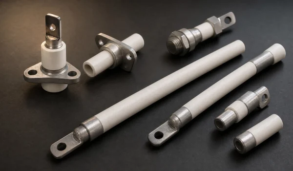 Metallized ceramic insulators, thermocouple protection tubes and heater terminals for industrial heating systems — ADCERAX