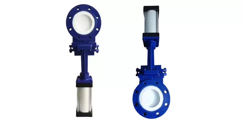 Pneumatic Zirconia Gate Valve with Fast-response for production line automation