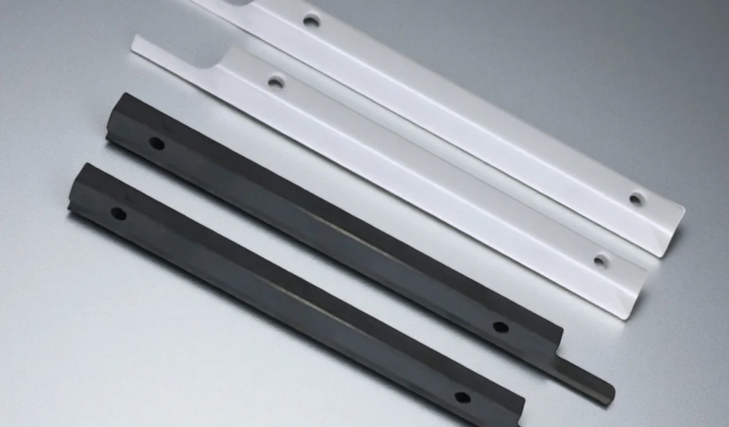 Polished surface finish of ceramic scraper for additive manufacturing