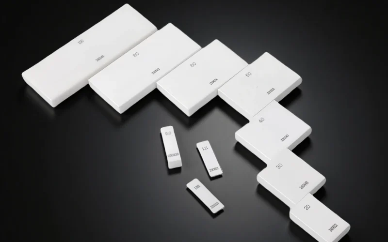 Yttria-stabilized zirconia calibration blocks for inspection rig