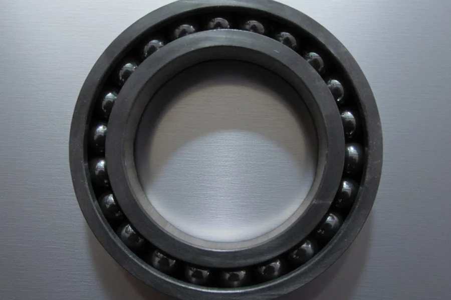 Reaction-Bonded Silicon Carbide Bearing – Polished Finish