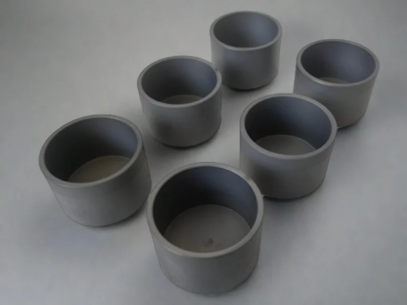 SiC Crucibles with Lids for Controlled Atmosphere