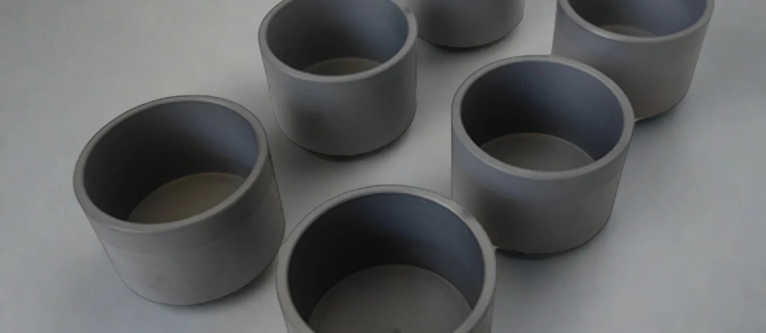 SiC Crucibles with Lids for Controlled Atmosphere