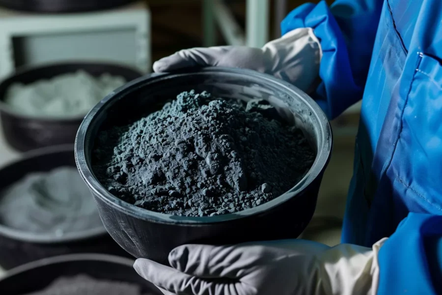 Silicon Carbide Crucible in Ceramic Powder Calcination