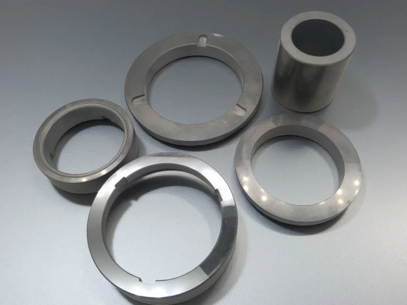 silicon nitride seal ring with precision lapped face