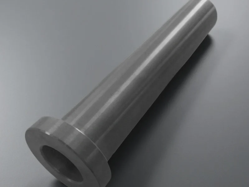 Si₃N₄ riser tube for aluminum casting