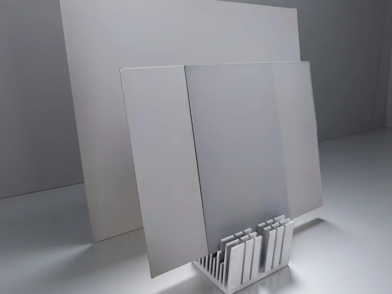 Rectangular Si3N4 ceramic substrate with controlled flatness and edge finish