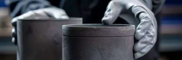 Thermal-Shock-Resistant NBSiC Crucibles for Repeated Thermal Cycling