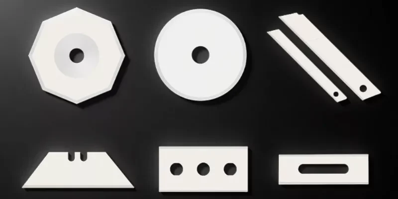Wear-resistant Alumina Ceramic Blade for hygienic cutting