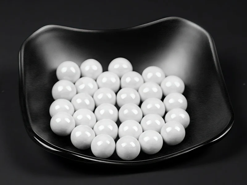 ZTA ceramic balls in planetary ball mill